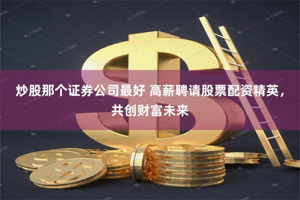 炒股那个证券公司最好 高薪聘请股票配资精英，共创财富未来