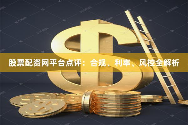 股票配资网平台点评:合规、利率、风控全解析